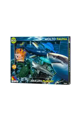 6 figuras de animais marinhos - A partir dos 3 anos