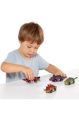 4 veículos dinossauros Beast Wheels - A partir dos 3 anos
