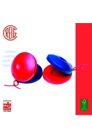 Par de castanholas em madeira A partir dos 3 anos