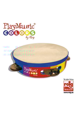 Tamborim em madeira A partir dos 3 anos