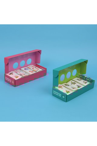 234 tatuagens temporárias para unhas e pele - 3 anos