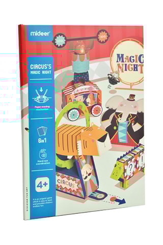 Jogo Origami A Noite Mágica do Circo - A partir dos 4 anos