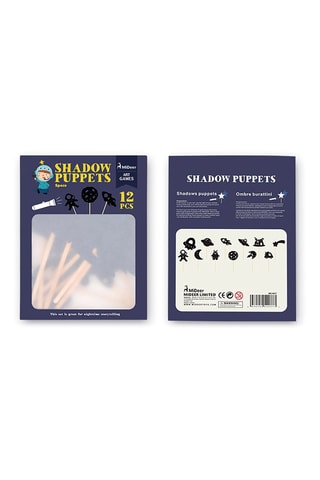 12 marionetas Sombras O Espaço - A partir dos 3 anos