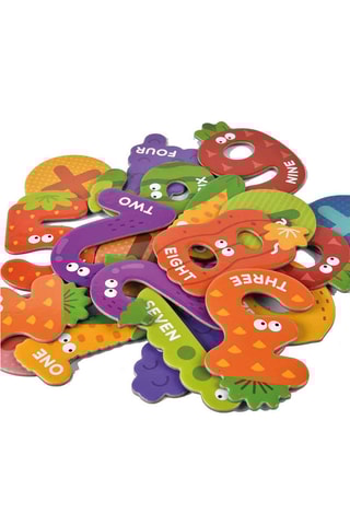 26 ímanes com números - 3 anos