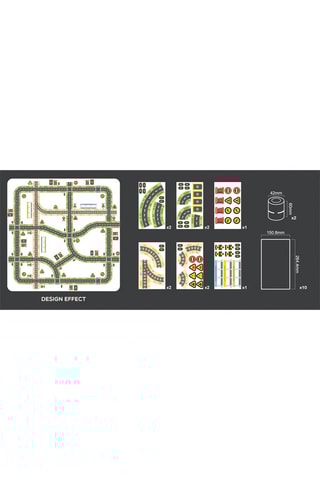 Fita adesiva de estrada - 3 anos