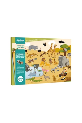 Autocolantes reutilizáveis A partir dos 3 anos