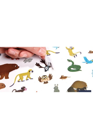 Autocolantes reutilizáveis A partir dos 3 anos