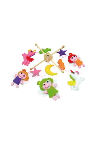 Conjunto criação móbiles em feltro A partir dos 6 anos