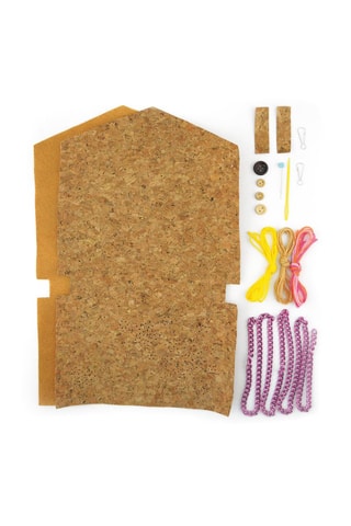 Fabrica a tua mala de cortiça - 16 peças - A partir dos 6 anos