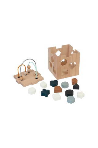 Cubos de atividades em faia - 3 anos