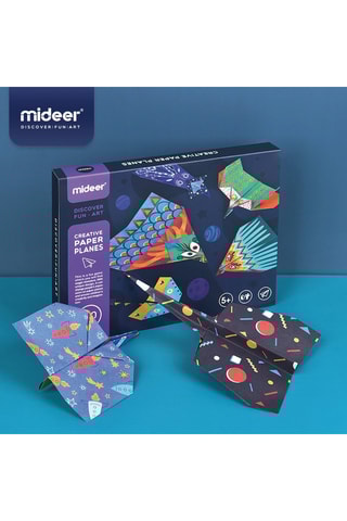 100 aviões criativos em papel - A partir dos 5 anos