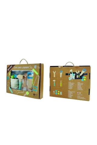 Brinquedo de cinto para ferramentas em madeira A partir de 3 anos