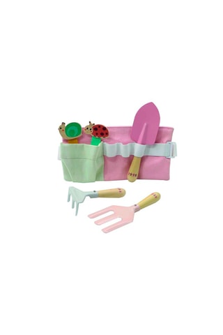 Brinquedo de cinto para ferramentas de jardinagem em madeira A partir de 3 anos