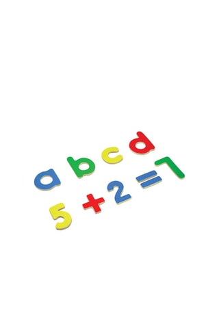 Letras e números magnéticos A partir de 3 anos