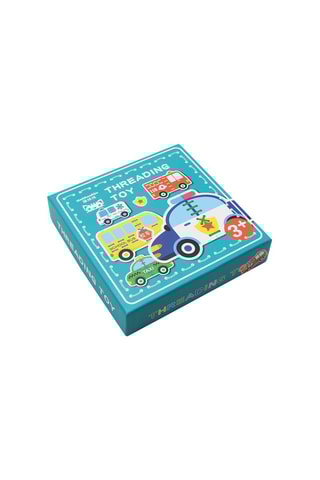 Jogo de atilhos veículos em madeira A partir dos 3 anos