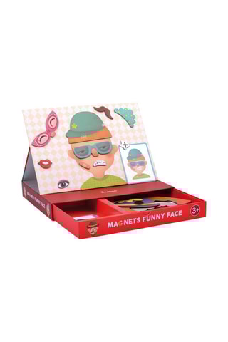 Jogo de rostos magnético - 56 peças A partir dos 3 anos