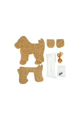 Fabrica o teu cão de cortiça - 13 peças - A partir dos 6 anos