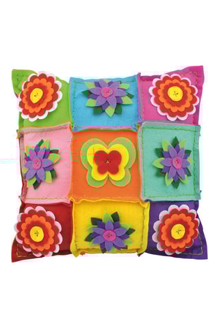 Kit Criar almofada patchwork  - Desde 5 anos