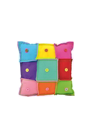 Kit Criar almofada patchwork  - Desde 5 anos