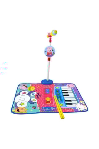 Microfone e tapete musical Porquinha Peppa - A partir dos 3 anos