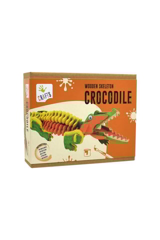 Maquete de esqueleto de crocodilo - A partir dos 6 anos