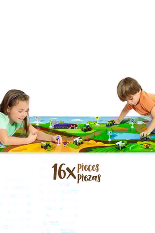 Tapete de quinta - 16 peças - A partir dos 3 anos