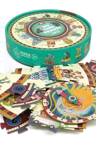 Puzzle My time travel - 25 peças - A partir dos 3 anos