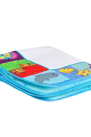 Tapete de desenho - Azul-celeste e branco - 57 x 48 cm