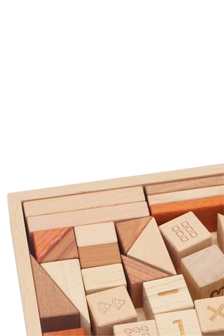 Blocos de construção em madeira - A partir dos 3 anos