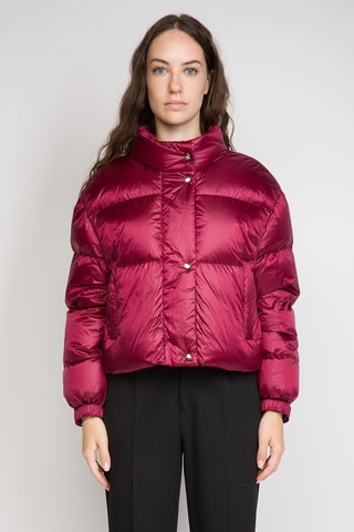 Gewatteerde Jas - Bordeauxrood