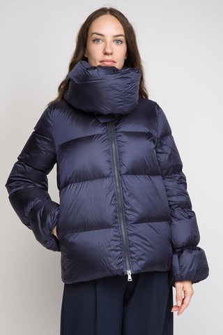 Gewatteerde Jas - Marineblauw