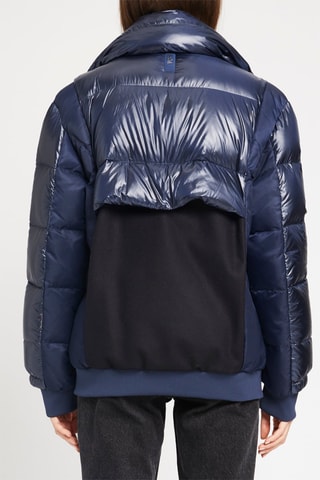 Gewatteerde Jas Marineblauw