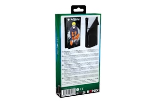 Coque en silicone Naruto Shippuden - Compatibilité PlayStation 5 Slim - Noir