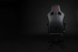 Chaise de gaming à roulettes KX DK Hel - Noir et orange