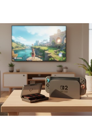 Boîtier de rangement de jeux Nintendo Switch 2 - 24 cartouches