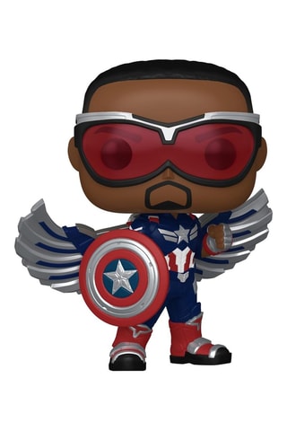 Figurine Black & White Captain America Marvel