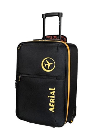 Valise cabine Aerial Basic Noir et jaune
