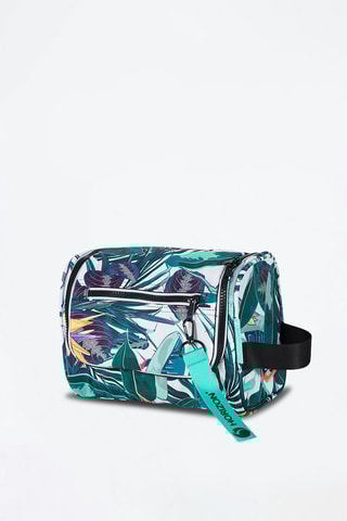 Trousse de toilette Tropical Forest - Blanc, bleu et vert