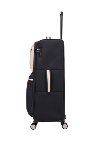 Valise grand volume Today - 79 cm  - Noir et beige