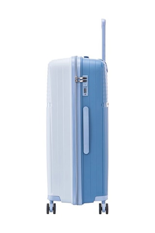 Valise grand volume Twinny - 74,5 cm  - Bleu