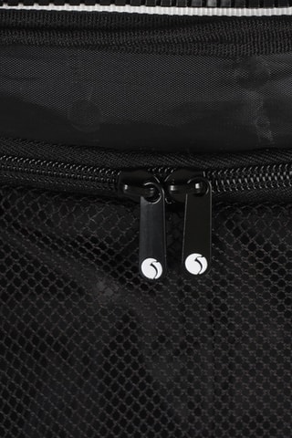 Sac de voyage à roulettes World - 55 cm  - Noir et rose