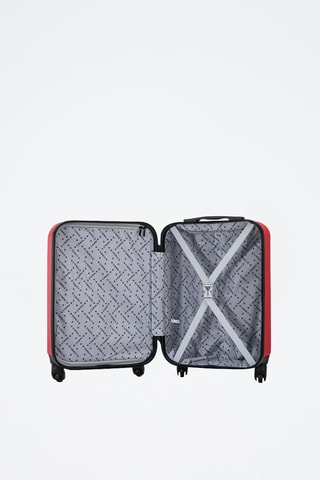 Valise cabine Lucca Animals - 55 cm - Rouge