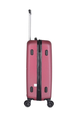 Valise cabine Manhattan - 57 cm - Cadenas TSA - Rouge