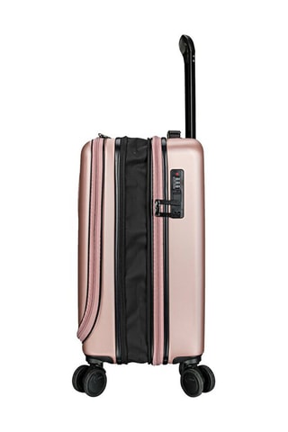 Valise cabine Trolley Multimedia Classic 2 - 55 cm - Rose