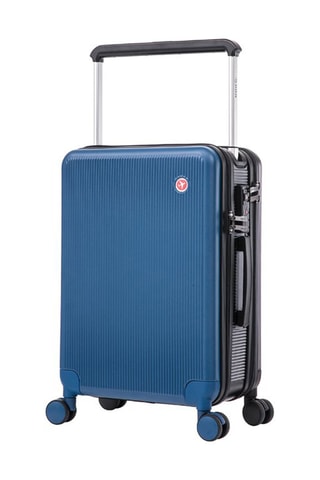 Valise cabine Ikonic - 55 cm - Cadenas TSA - Bleu