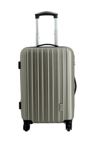 Valise cabine Bari - 56 cm  - Noir, doré et argenté