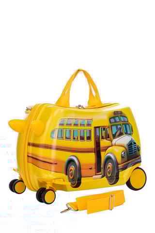 Valise cabine enfant Bus - 50 cm - Multicolore