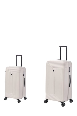 Valise cabine et valise XL Premium Trunk - 56/80,5 cm - Cadenas TSA - Beige