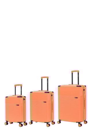 Set de 3 valises Stage - 56/66/76 cm  - Orange
