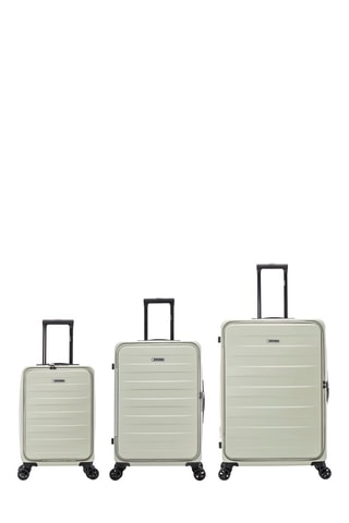 Set de 3 valises New Guest - 56/67/77 cm - Vert